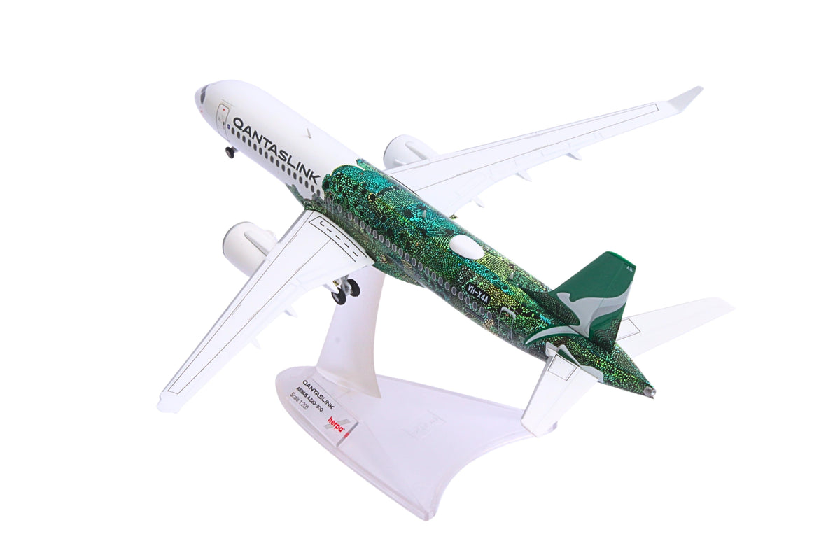 HERPA QANTASLINK A220-300 1/200 MINYMA KUTJARA TJUKURPA (**) The Airplane Shop.