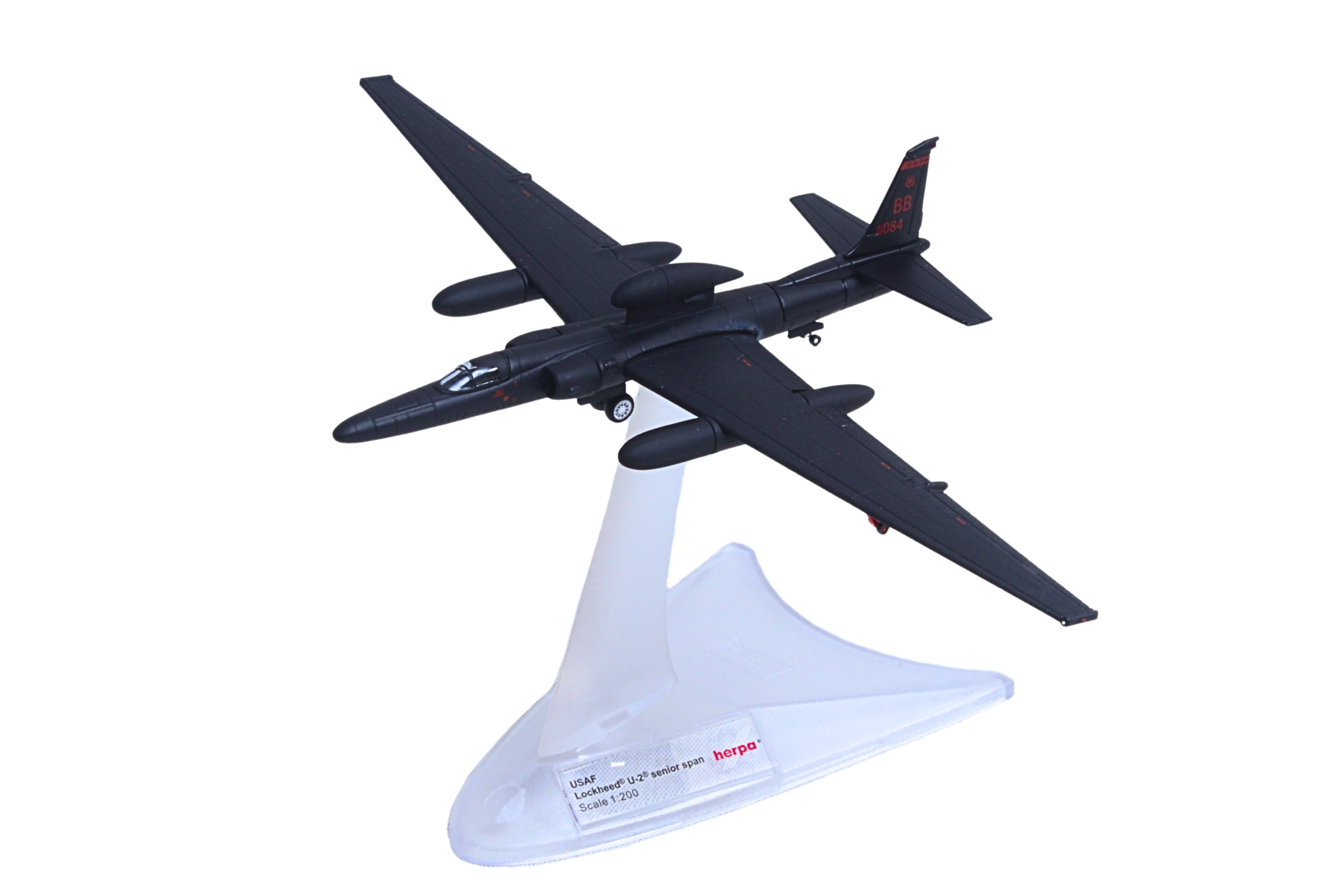 HERPA USAF U2S 1/200 DRAGON LADY SENIOR SPAN 99TH RECON (**)