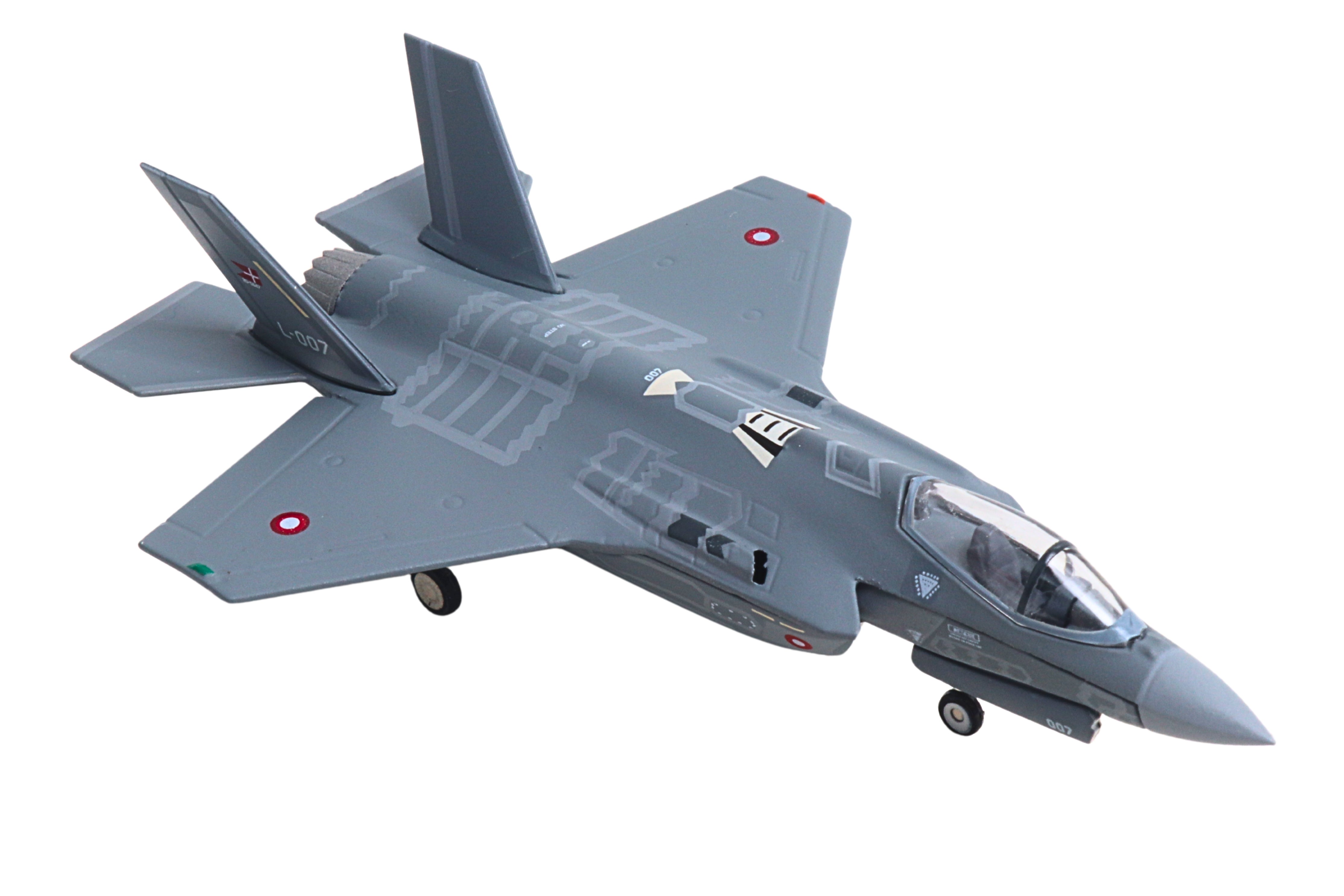 HERPA ROYAL DANISH AIR FORCE F35A 1/200 ESKARILLE 727 (**)