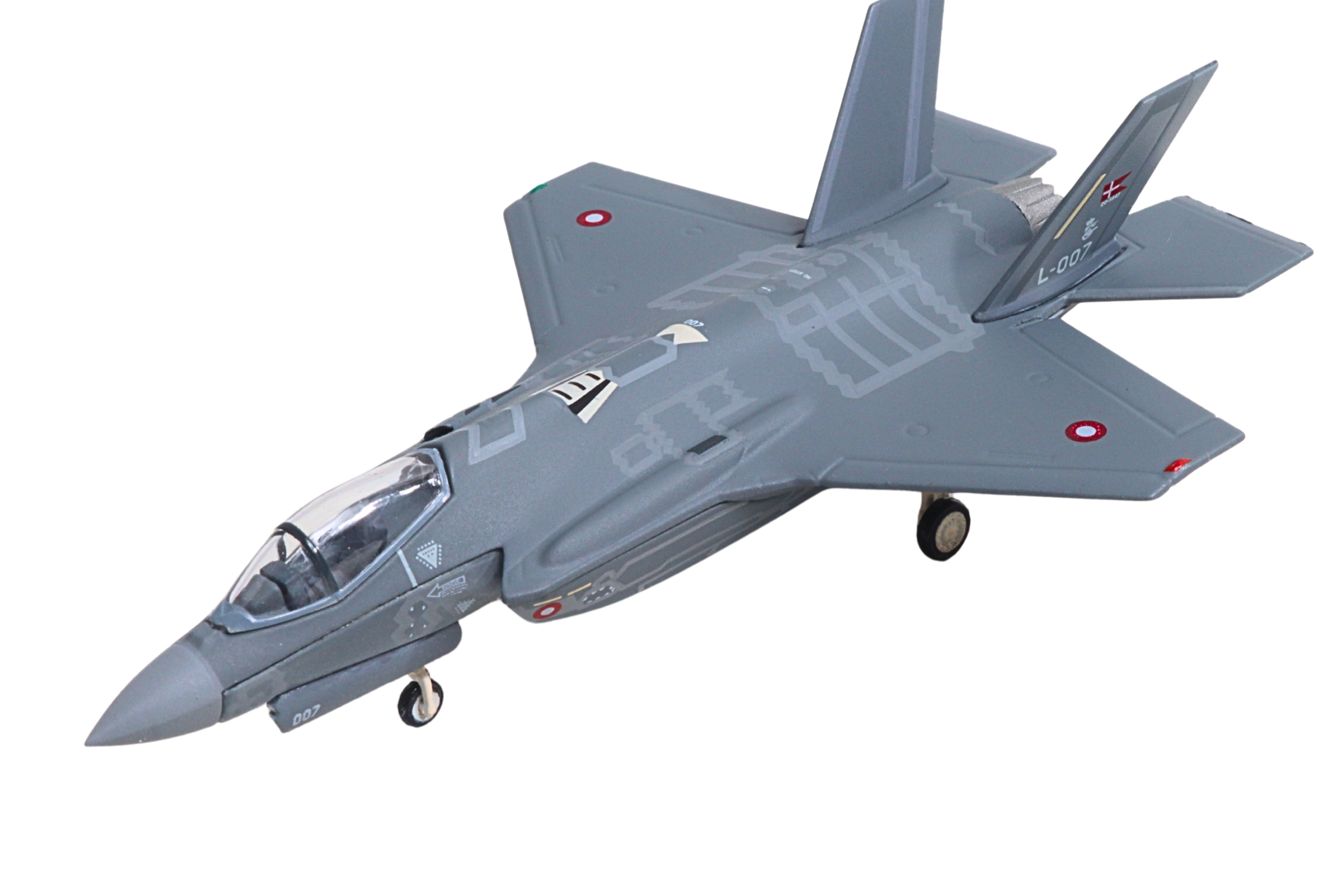 HERPA ROYAL DANISH AIR FORCE F35A 1/200 ESKARILLE 727 (**)