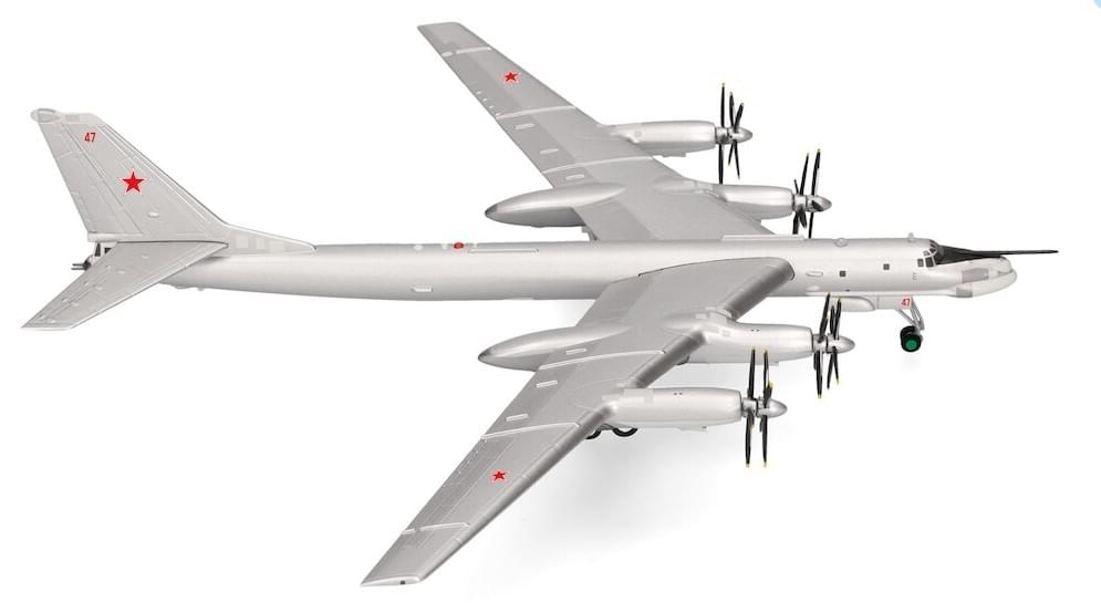 HERPA SOVIET AIR FORCE TU95MS 1/200 1226TH HEAVY BAR