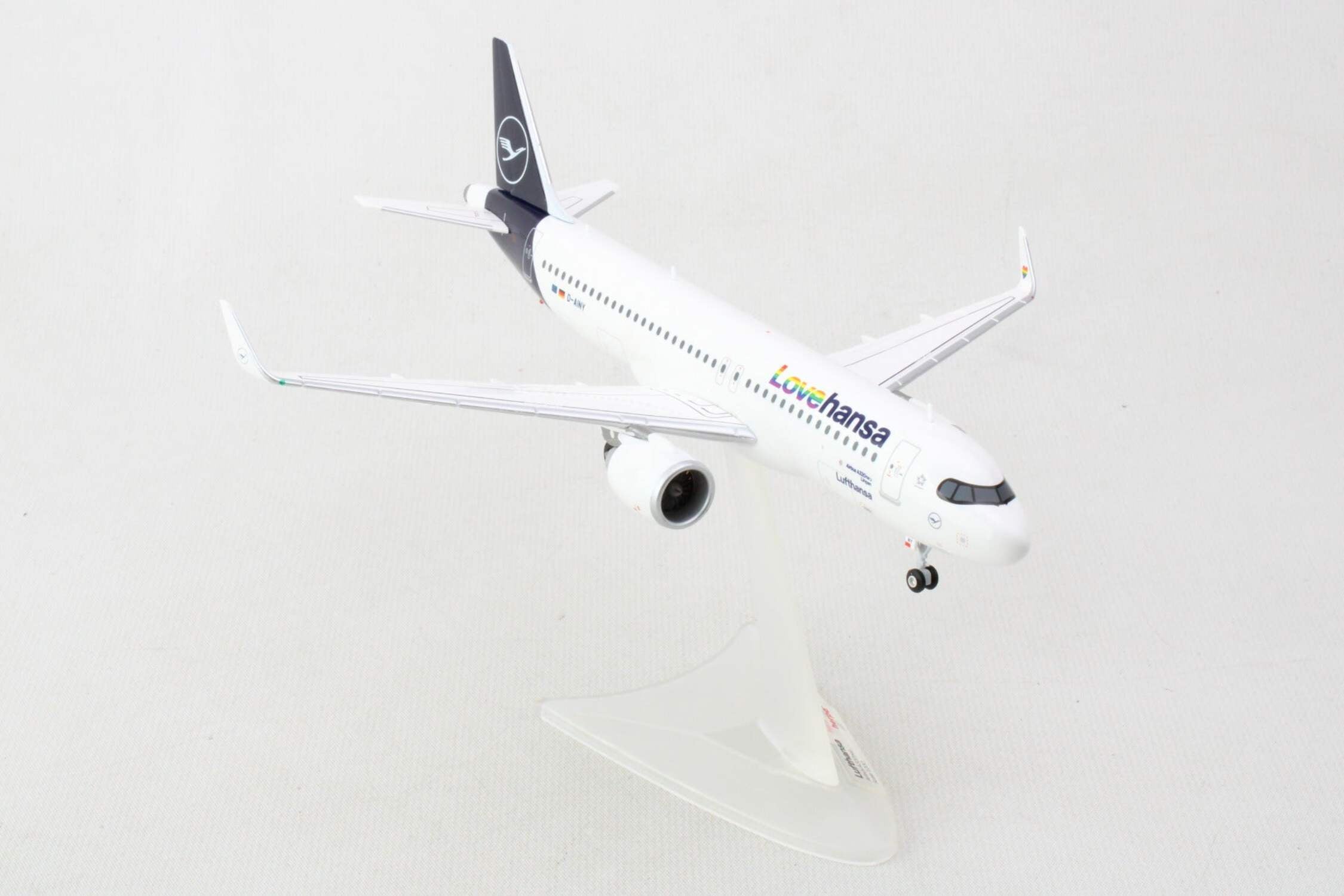 HERPA LUFTHANSA A320NEO 1/200 LOVEHANSA (**)