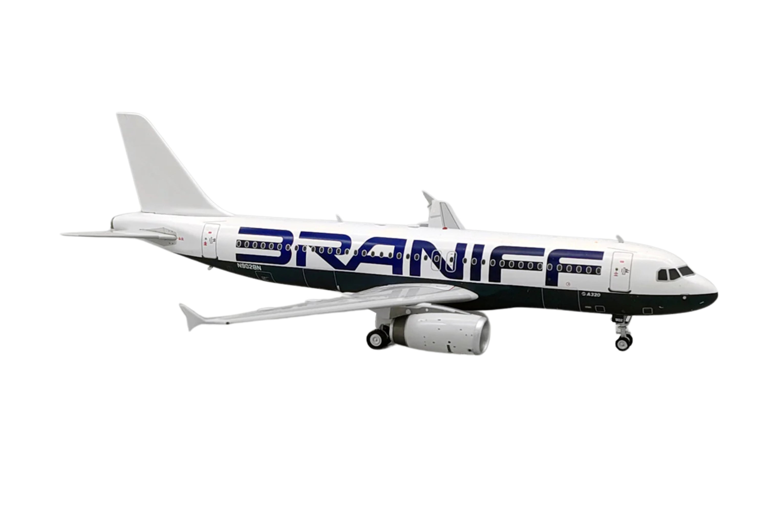 INFLIGHT200 BRANIFF A320-231 1/200 REG#N902BN W/STAND