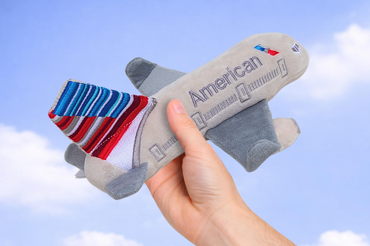 AMERICAN AIRLINES PLUSH AIRPLANE The Airplane Shop.
