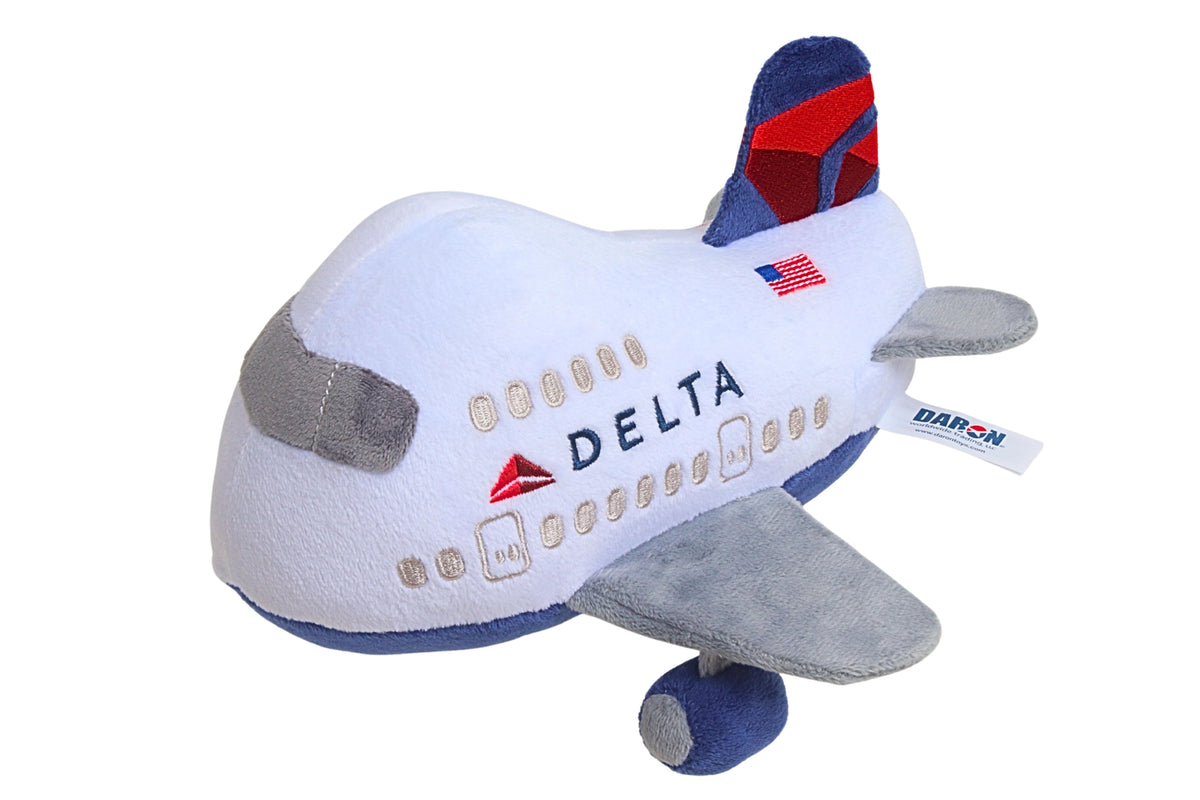 DELTA PLUSH AIRPLANE (**) The Airplane Shop.