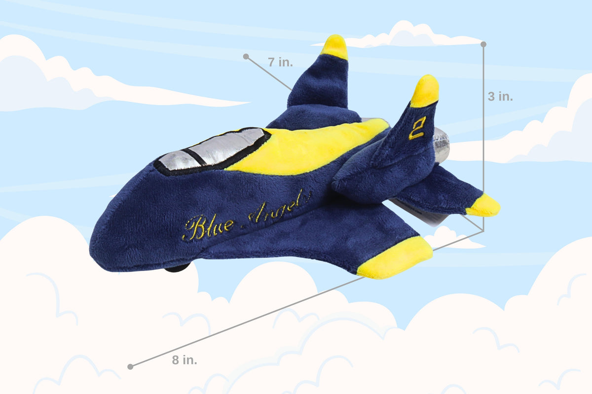 BLUE ANGELS PLUSH AIRPLANE (**) The Airplane Shop.