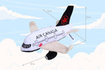 AIR CANADA PLUSH AIRPLANE The Airplane Shop.