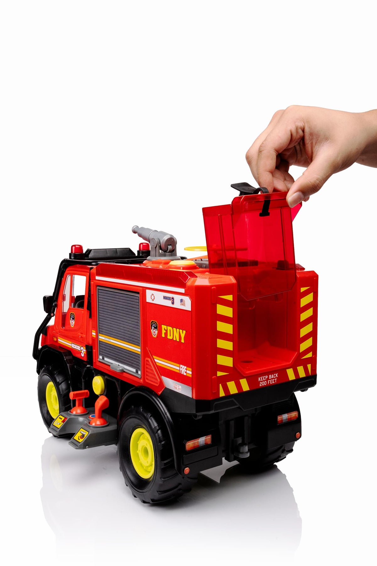 FDNY RESCUE TRUCK W/WATER GUN & DRONE (**) The Airplane Shop.