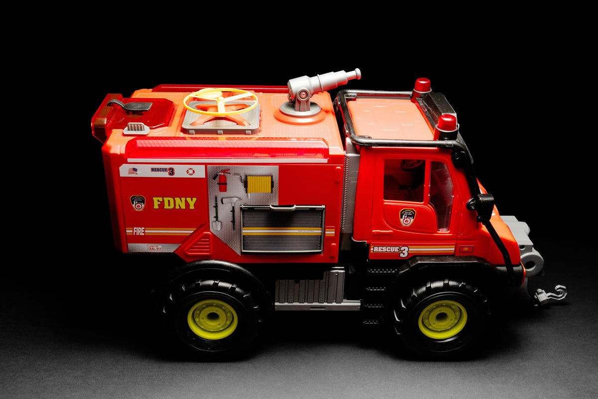 FDNY RESCUE TRUCK W/WATER GUN & DRONE (**) The Airplane Shop.