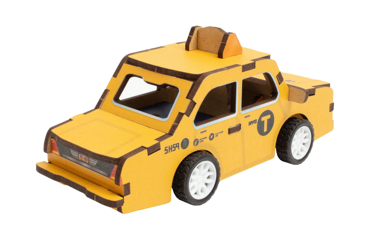 NYC TAXI 3D WOOD PUZZLE The Airplane Shop.