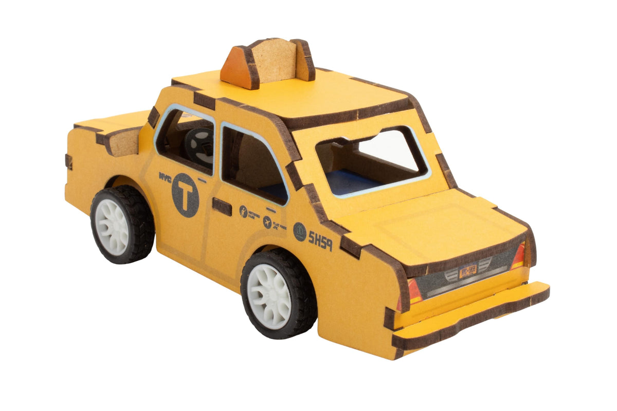 NYC TAXI 3D WOOD PUZZLE The Airplane Shop.