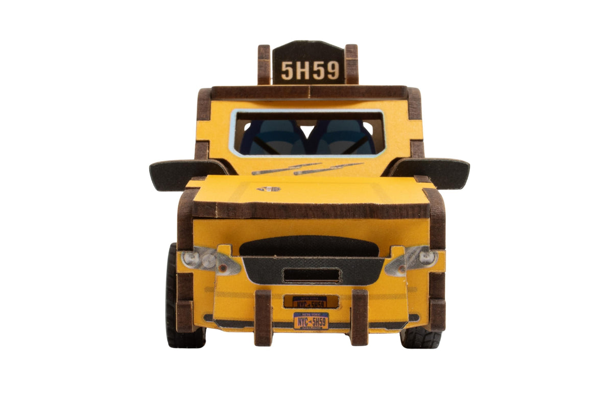 NYC TAXI 3D WOOD PUZZLE The Airplane Shop.