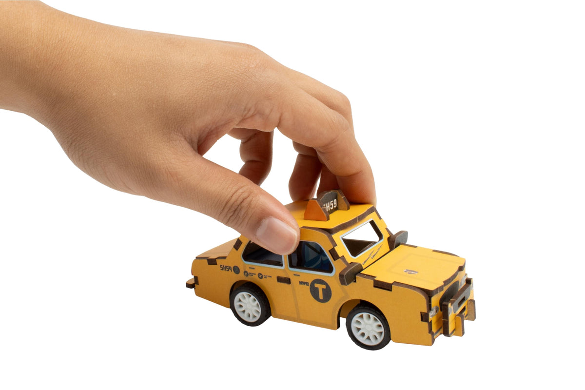 NYC TAXI 3D WOOD PUZZLE The Airplane Shop.