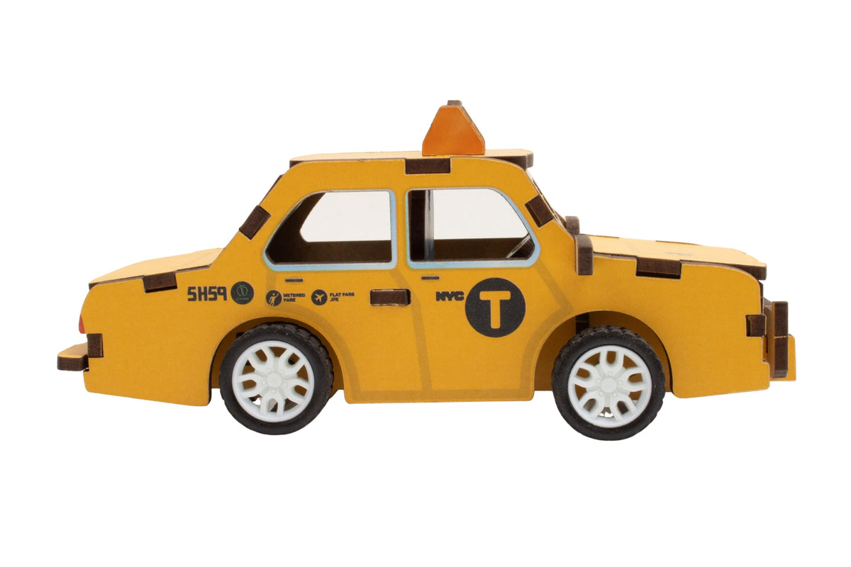 NYC TAXI 3D WOOD PUZZLE The Airplane Shop.