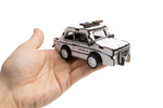 NYPD 3D WOOD POLICE CAR PUZZLE The Airplane Shop.