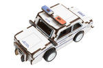 NYPD 3D WOOD POLICE CAR PUZZLE The Airplane Shop.