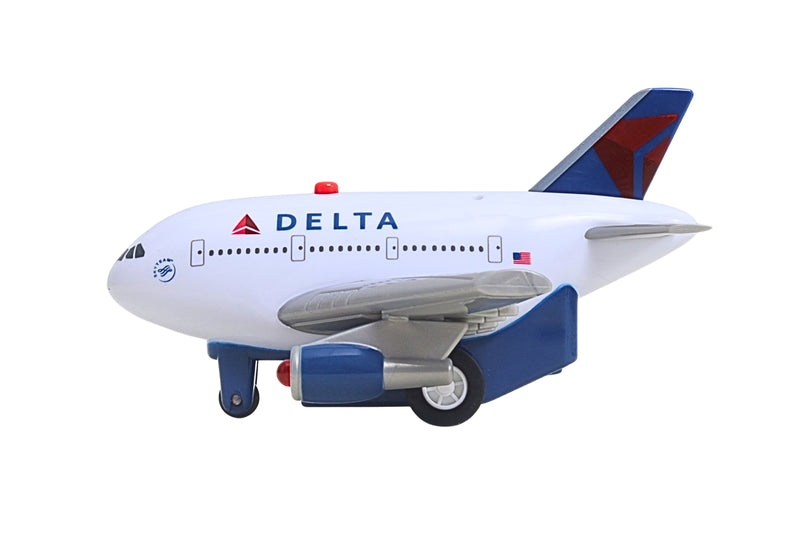 DELTA PULLBACK W/LIGHT & SOUND The Airplane Shop.