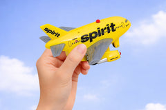 SPIRIT AIRLINES PULLBACK W/LIGHT & SOUND (**) The Airplane Shop.