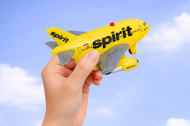 SPIRIT AIRLINES PULLBACK W/LIGHT & SOUND (**) The Airplane Shop.