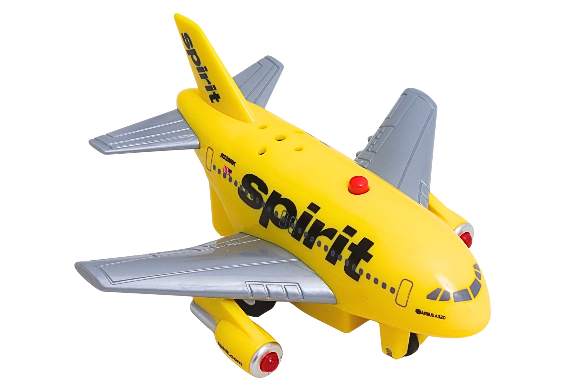 SPIRIT AIRLINES PULLBACK W/LIGHT & SOUND (**) The Airplane Shop.