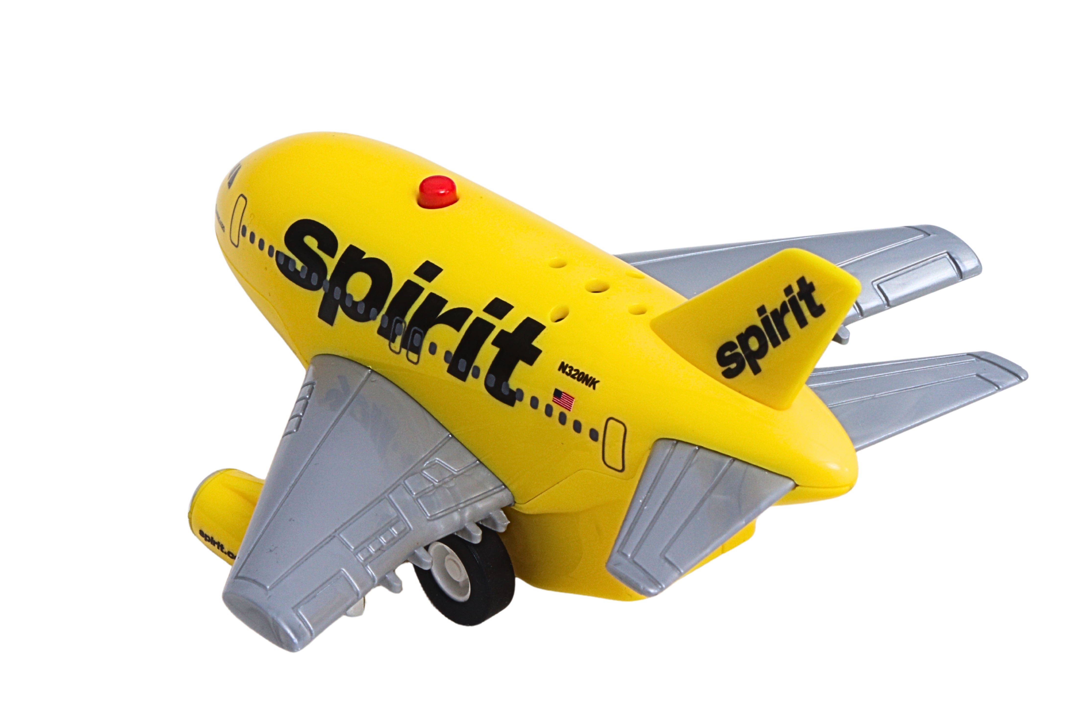 SPIRIT AIRLINES PULLBACK W/LIGHT & SOUND (**) The Airplane Shop.