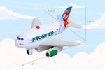 FRONTIER PULLBACK W/LIGHT & SOUND FLO THE FLAMINGO The Airplane Shop.