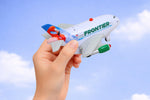FRONTIER PULLBACK W/LIGHT & SOUND FLO THE FLAMINGO The Airplane Shop.