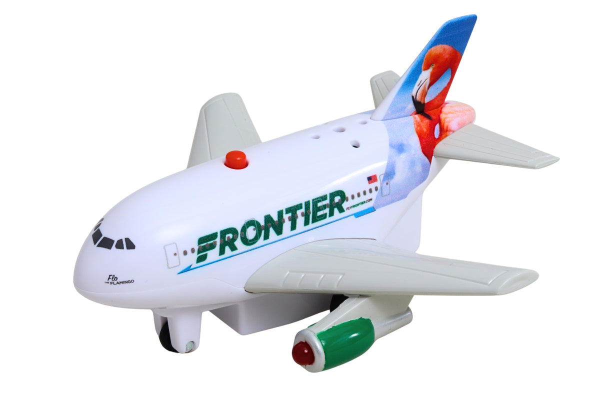 FRONTIER PULLBACK W/LIGHT & SOUND FLO THE FLAMINGO The Airplane Shop.