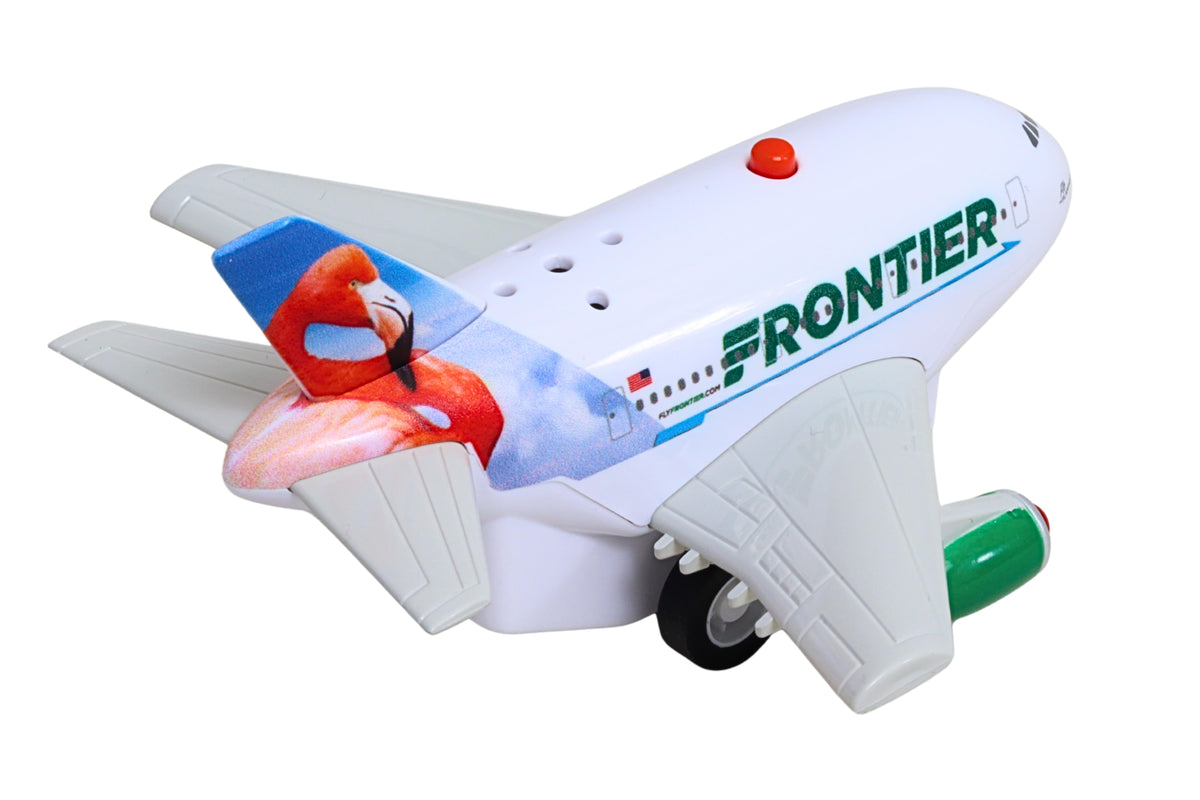 FRONTIER PULLBACK W/LIGHT & SOUND FLO THE FLAMINGO The Airplane Shop.