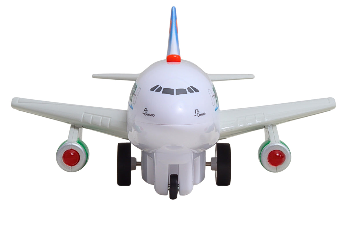 FRONTIER PULLBACK W/LIGHT & SOUND FLO THE FLAMINGO The Airplane Shop.