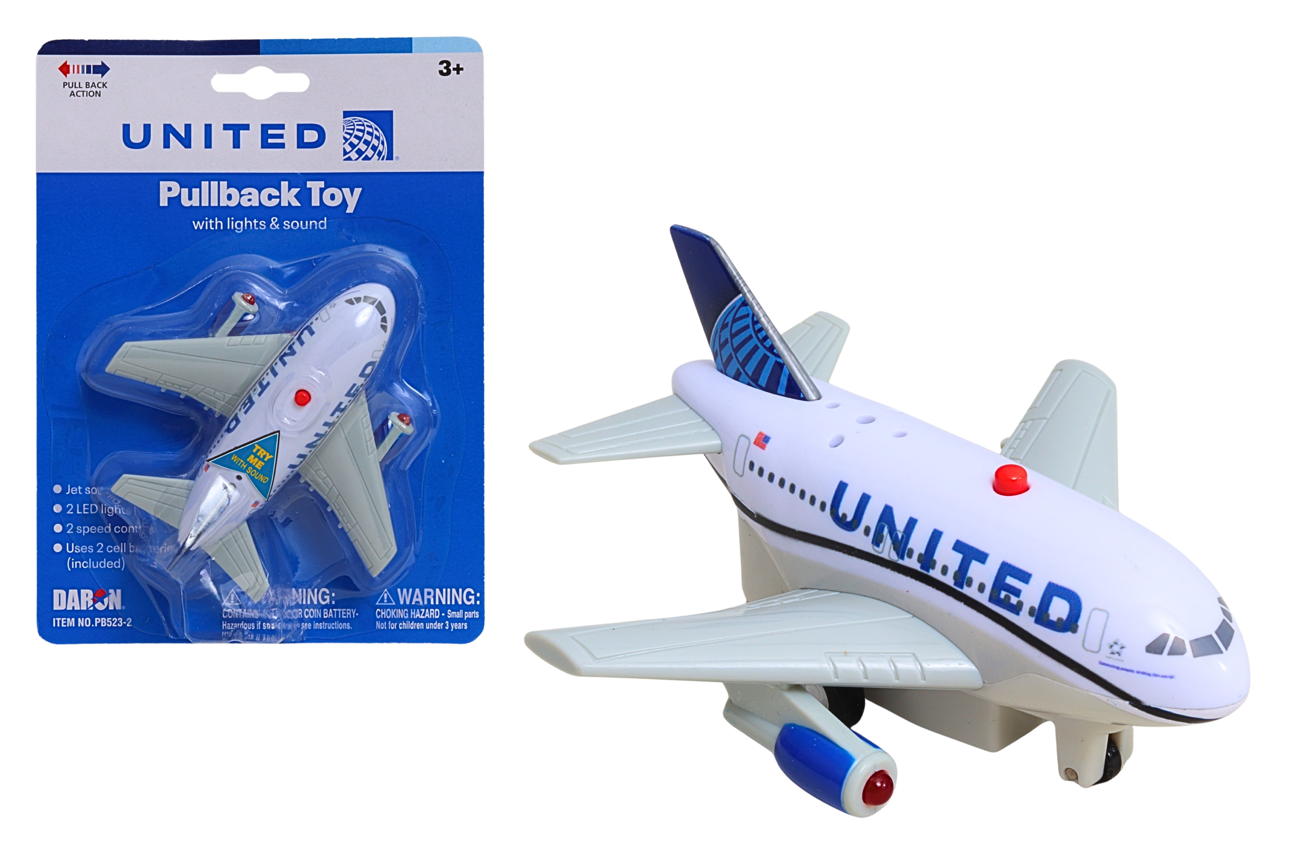 UNITED PULLBACK W/LIGHT & SOUND