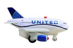 UNITED PULLBACK W/LIGHT & SOUND The Airplane Shop.
