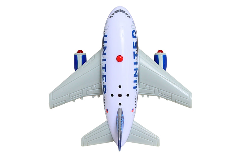 UNITED PULLBACK W/LIGHT & SOUND The Airplane Shop.