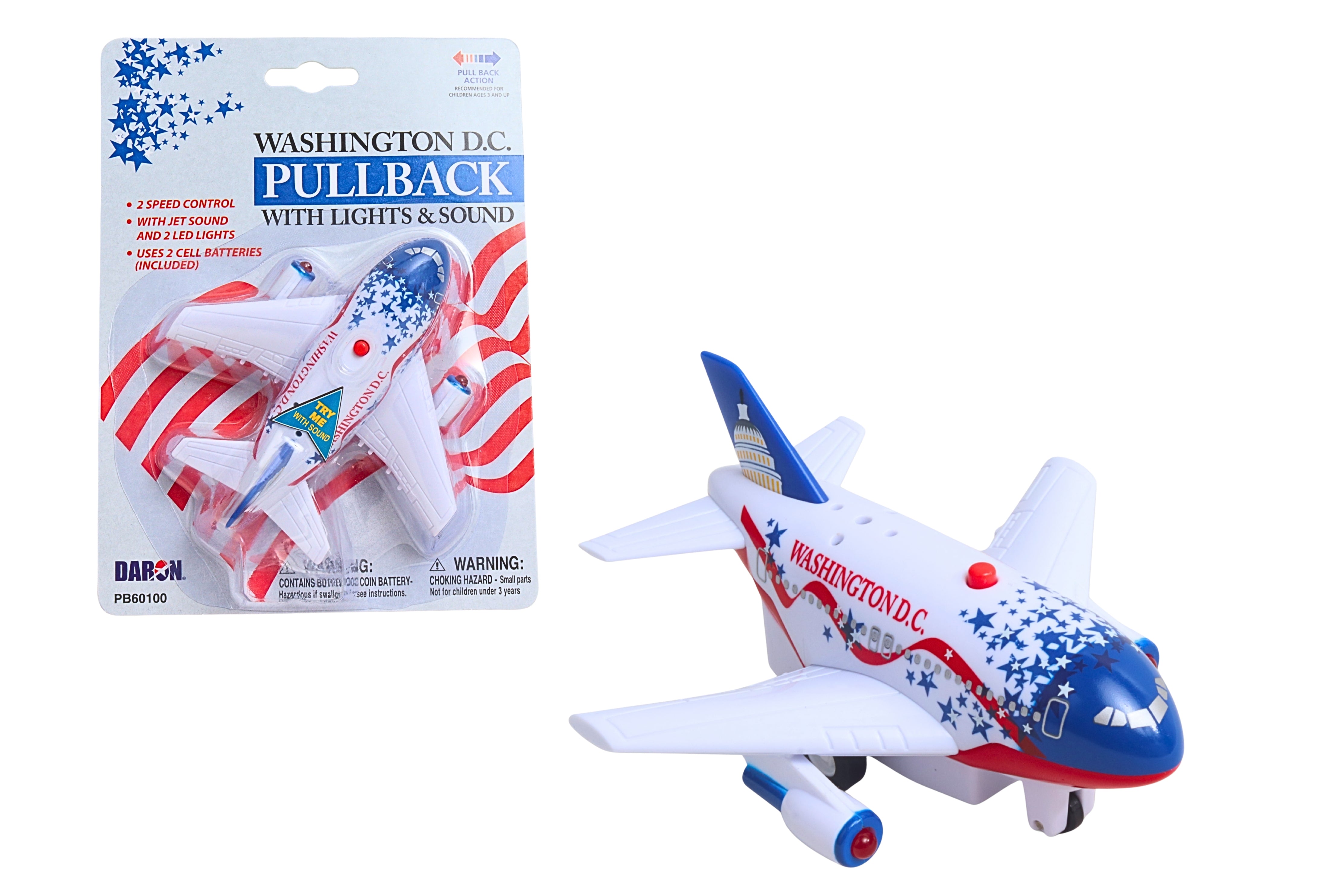 WASHINGTON DC PULLBACK W/LIGHT & SOUND