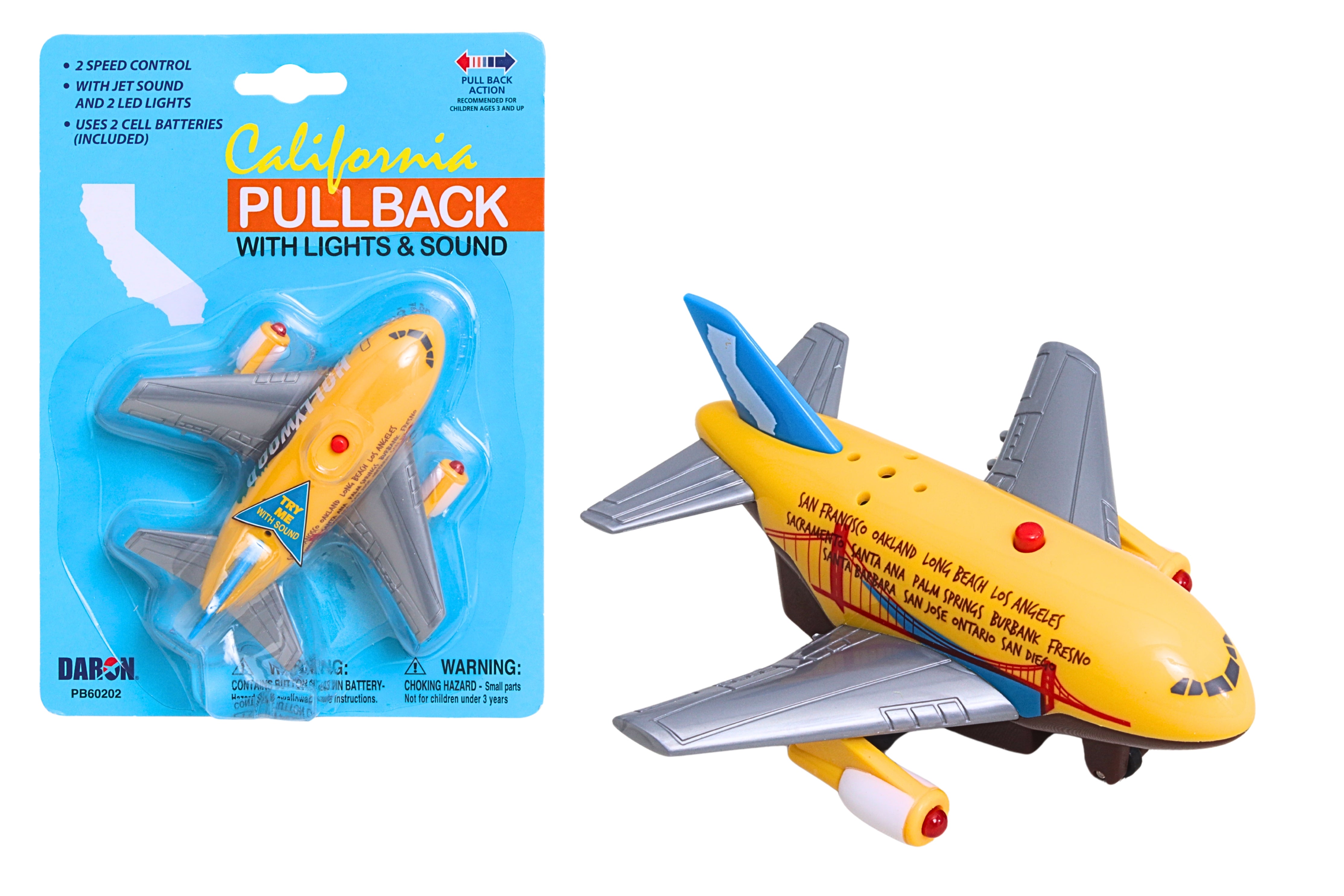 CALIFORNIA PULLBACK W/LIGHT & SOUND