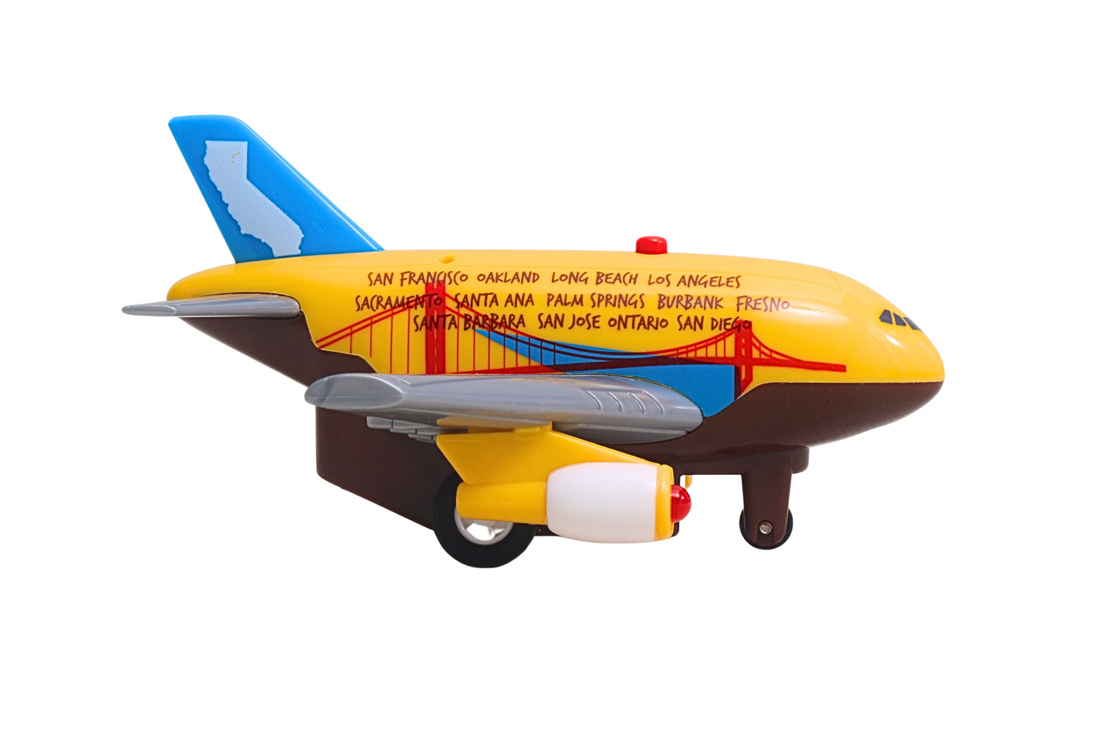 CALIFORNIA PULLBACK W/LIGHT & SOUND The Airplane Shop.