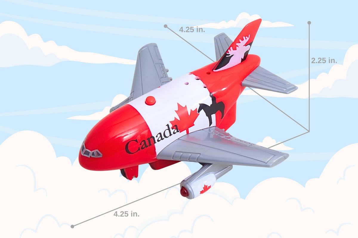CANADA PULLBACK W/LIGHT & SOUND The Airplane Shop.