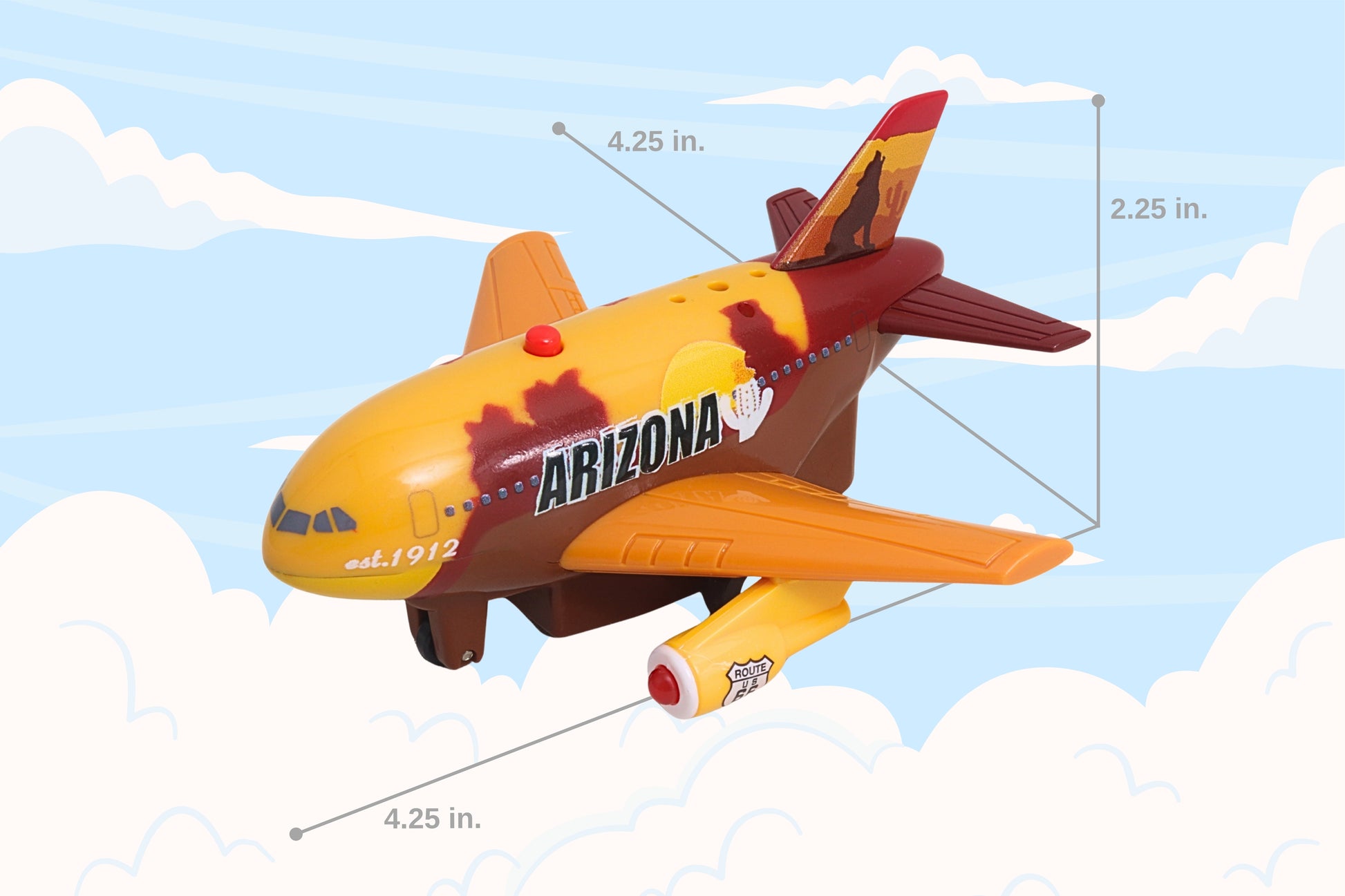 ARIZONA PULLBACK W/LIGHT & SOUND The Airplane Shop.