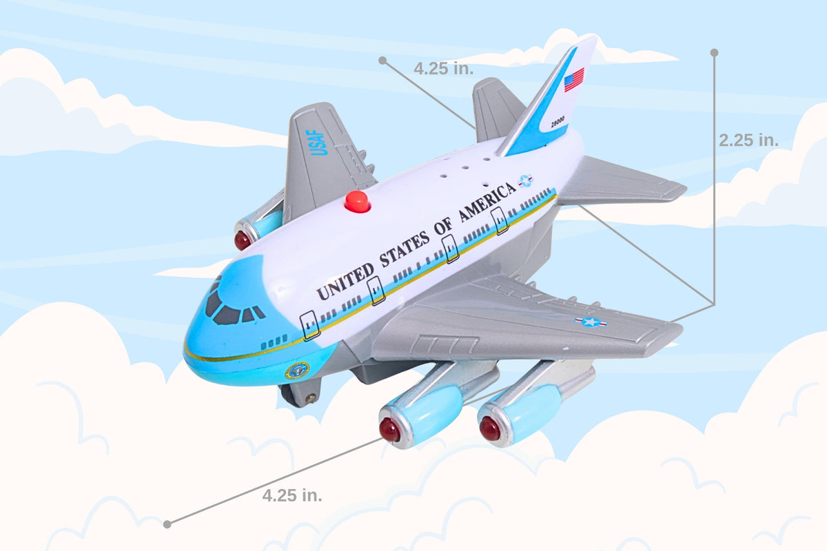 AIR FORCE ONE PULLBACK W/LIGHT & SOUND The Airplane Shop.