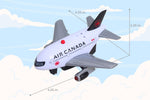 AIR CANADA PULLBACK W/LIGHT & SOUND The Airplane Shop.