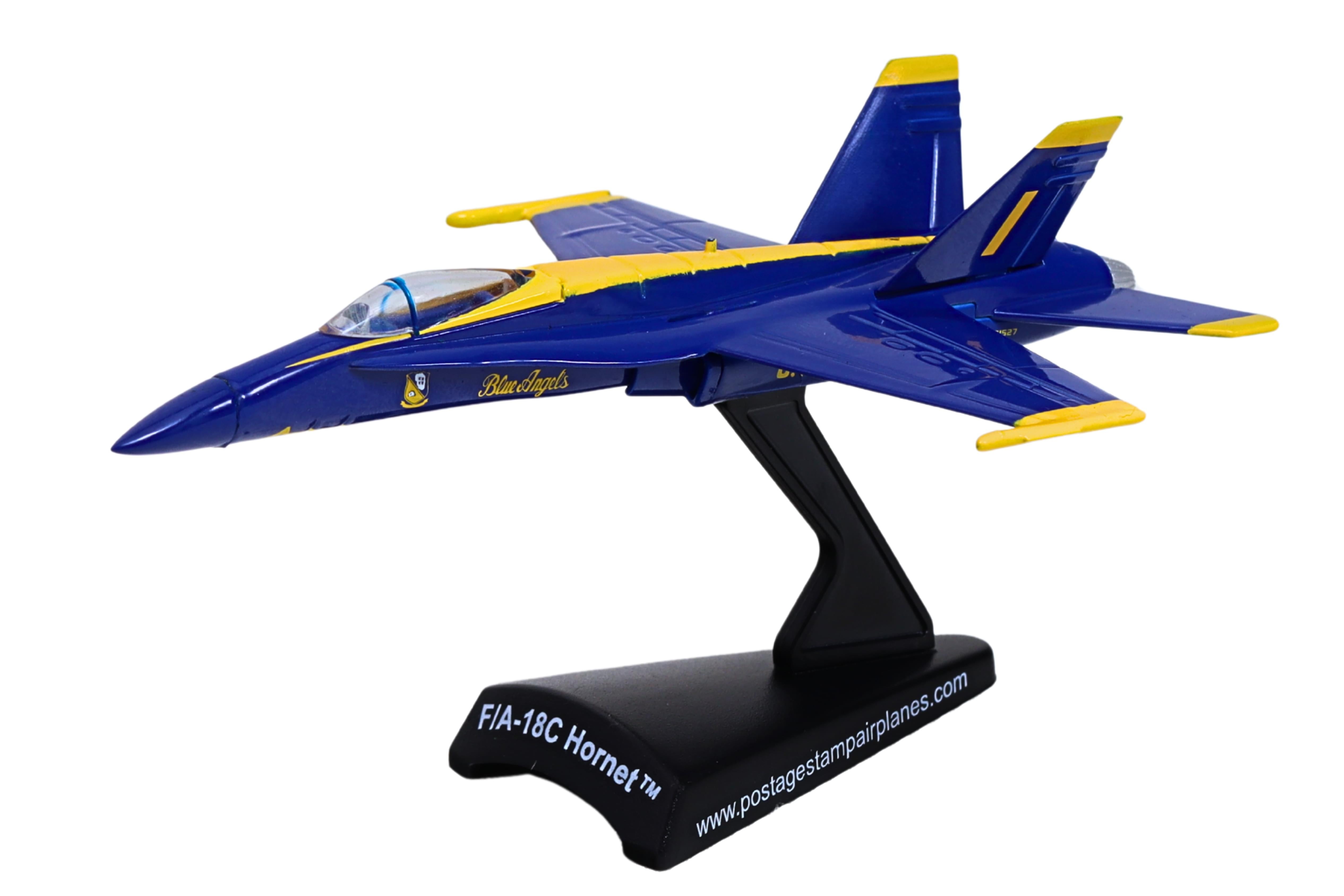 POSTAGE STAMP F/A-18C HORNET BLUE ANGELS 1/150