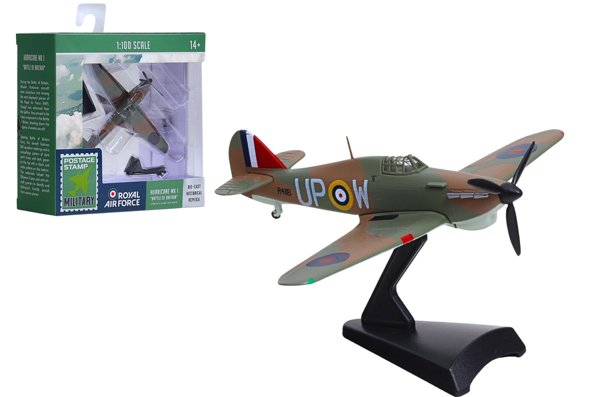 POSTAGE STAMP RAF HURRICANE 1/100 BATTLE OF BRITAIN