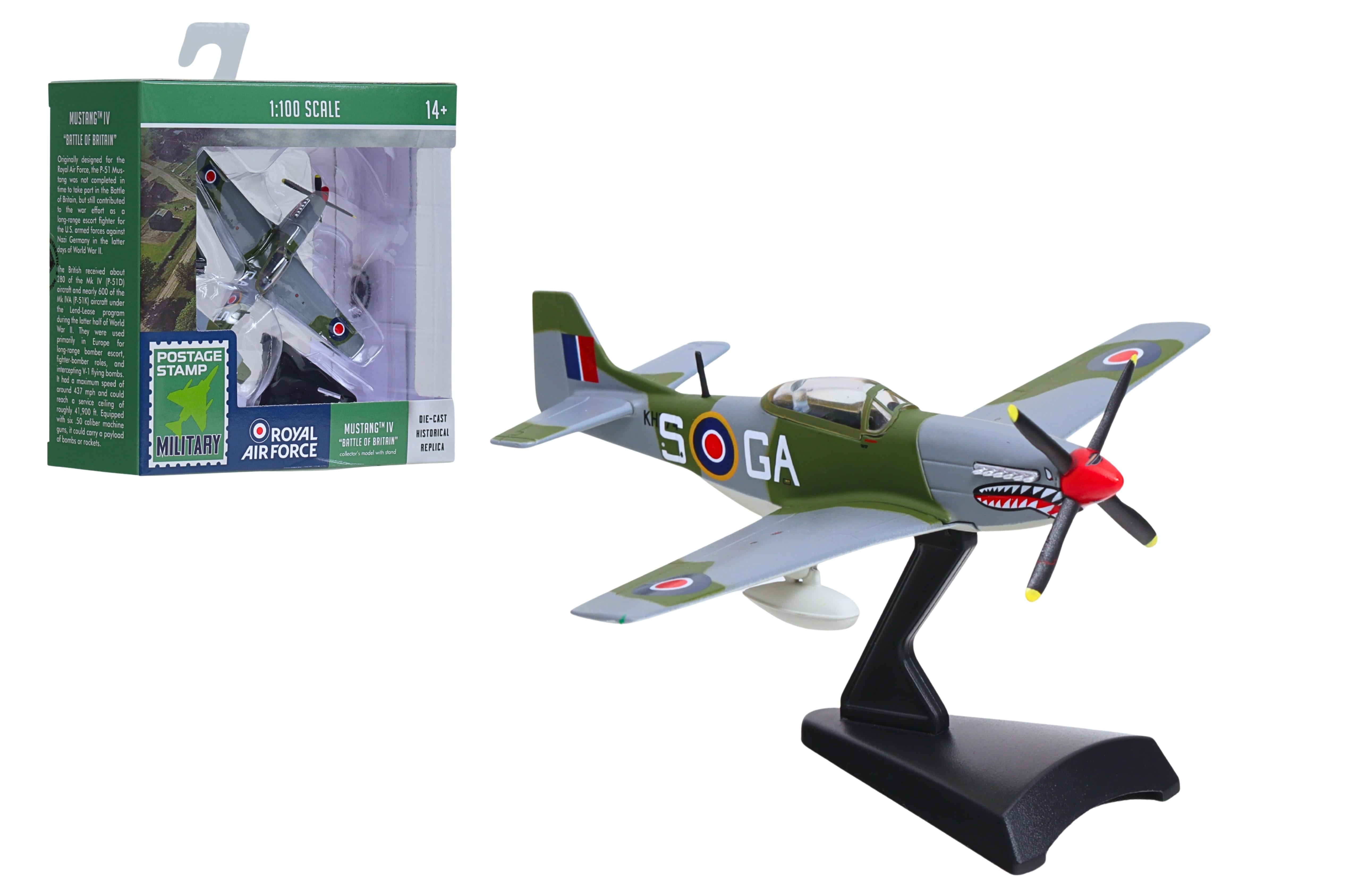 POSTAGE STAMP RAF P51D 1/100