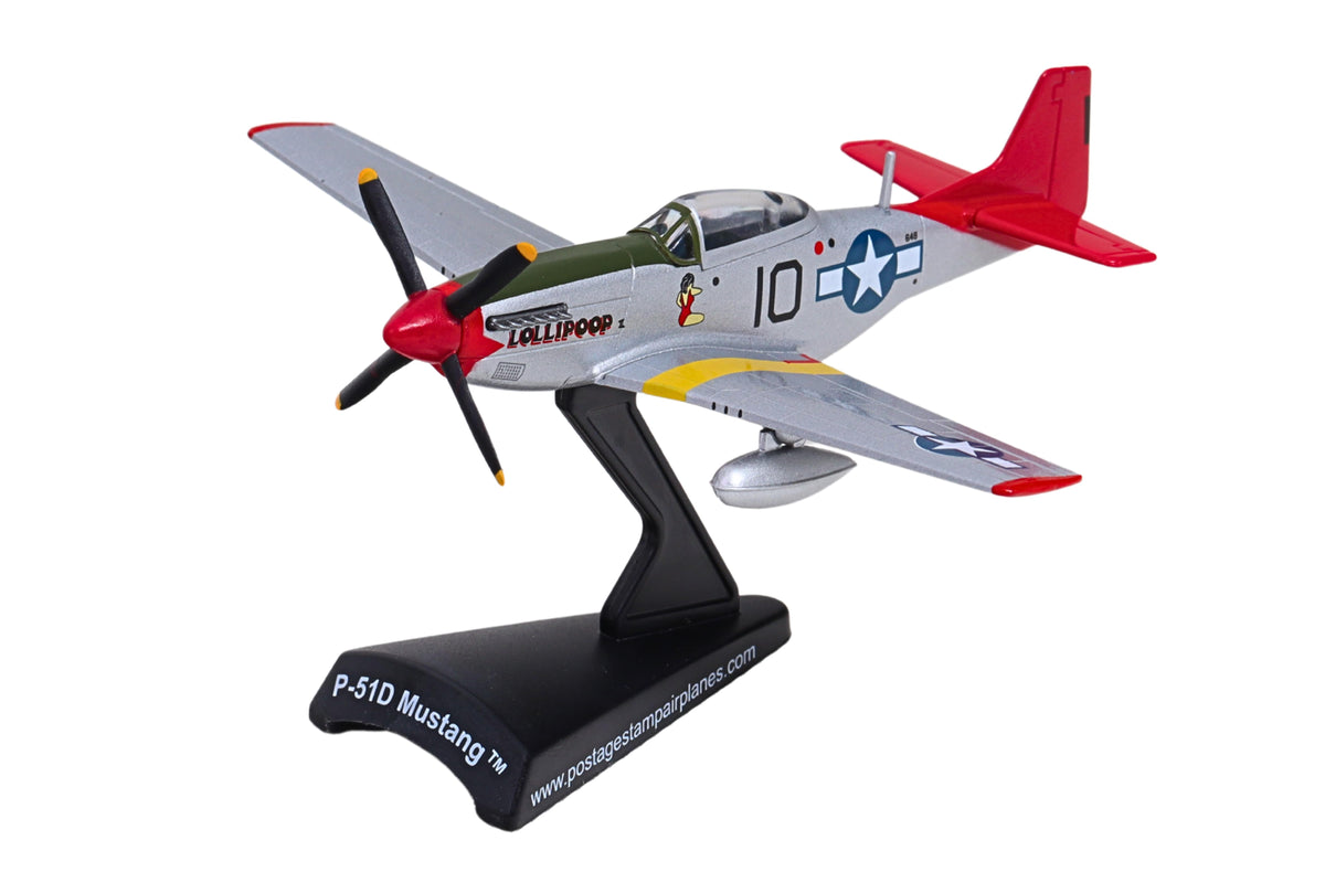 POSTAGE STAMP P-51D MUSTANG TUSKEGEE 1/100