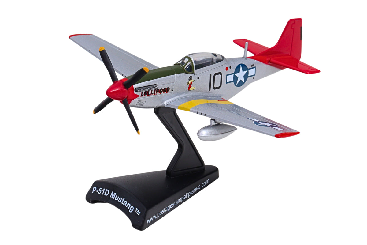 POSTAGE STAMP P-51D MUSTANG TUSKEGEE 1/100