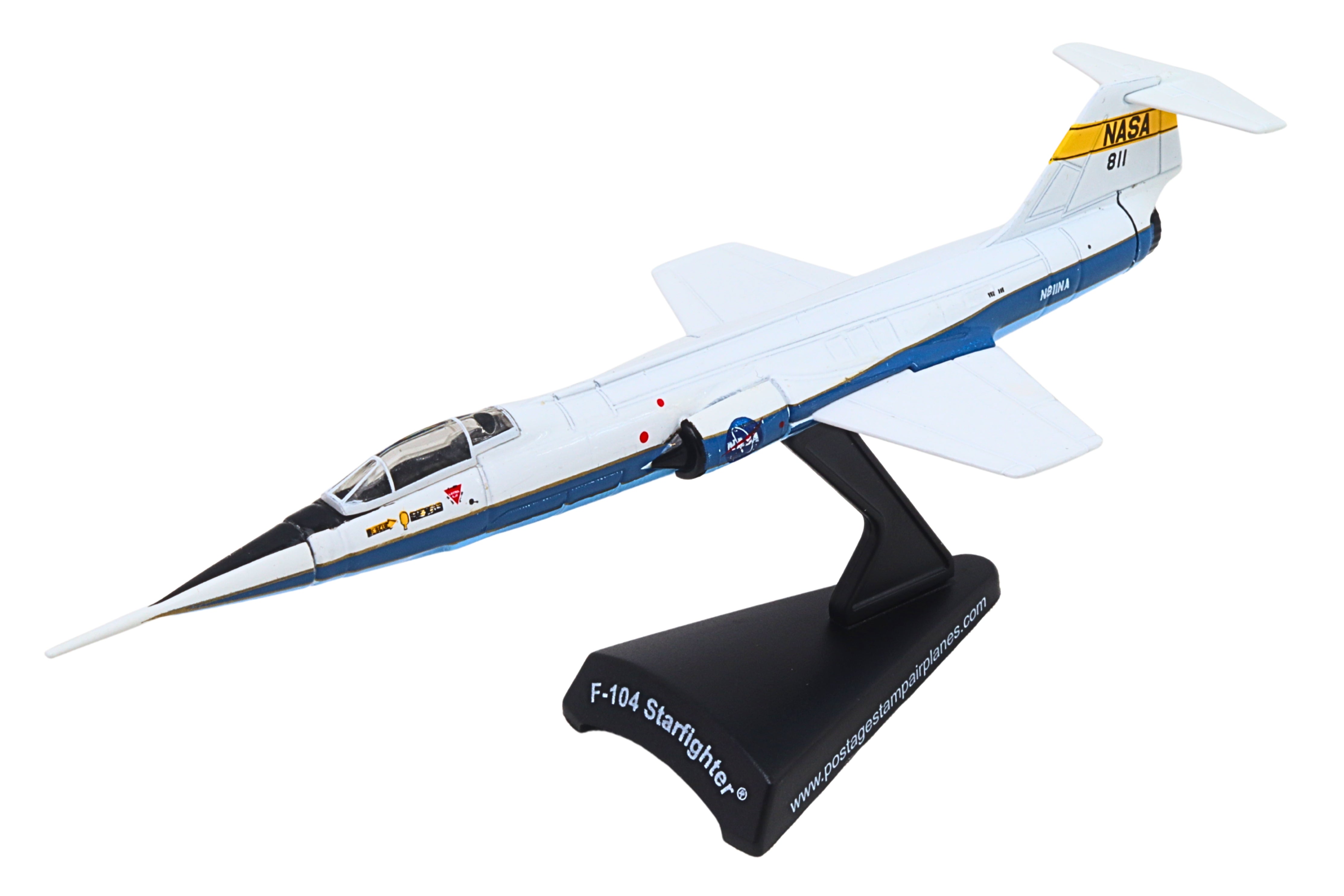 POSTAGE STAMP F-104 STARFIGHTER NASA 1/120