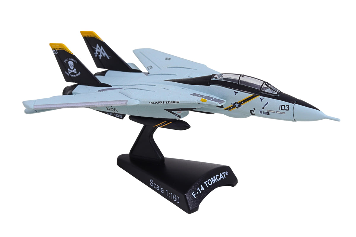 POSTAGE STAMP F-14 TOMCAT VF-103 JOLLY ROGERS 1/160