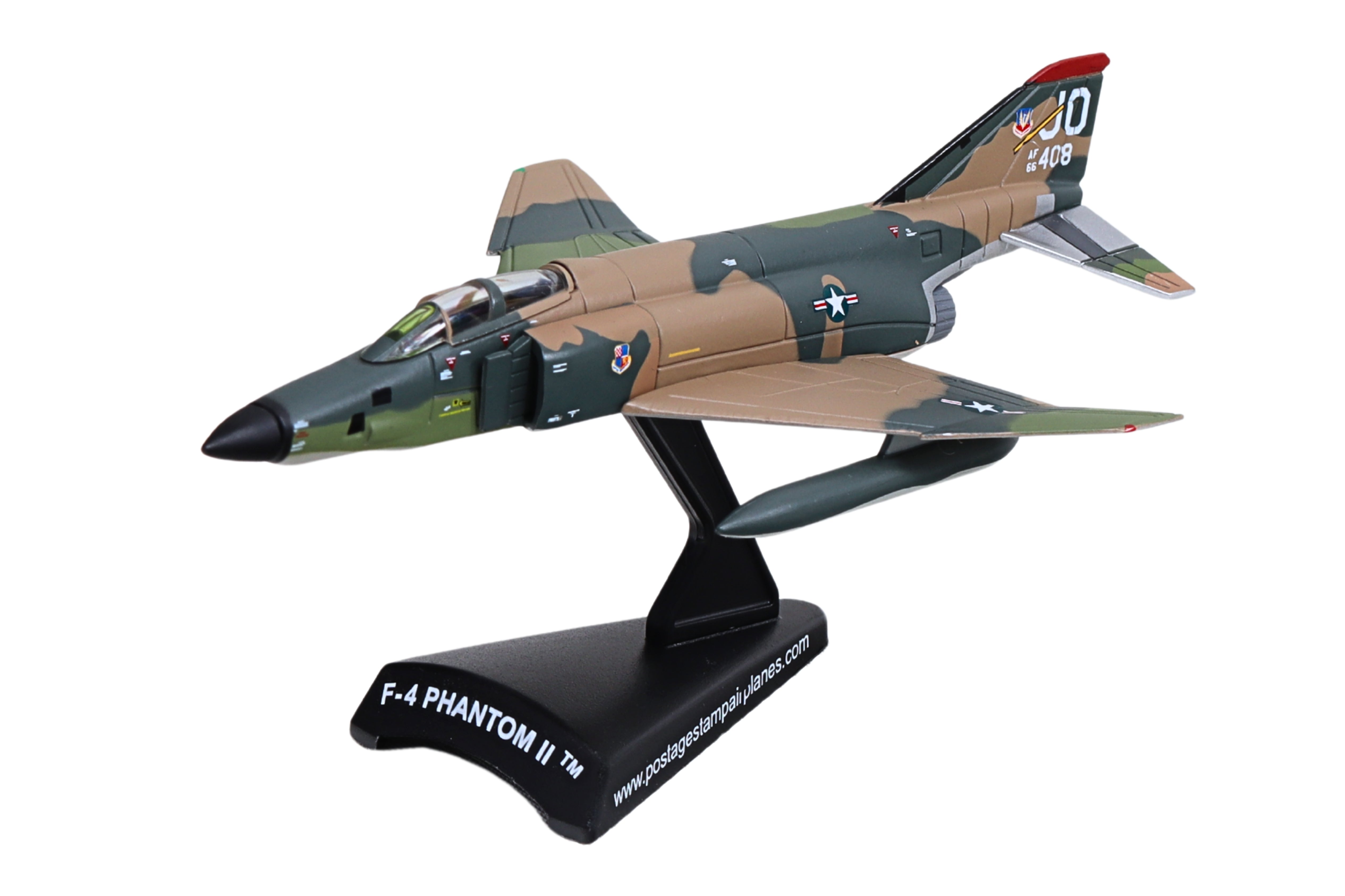 POSTAGE STAMP F-4 PHANTOM II 1/155 AF-66408 SEA CAMO