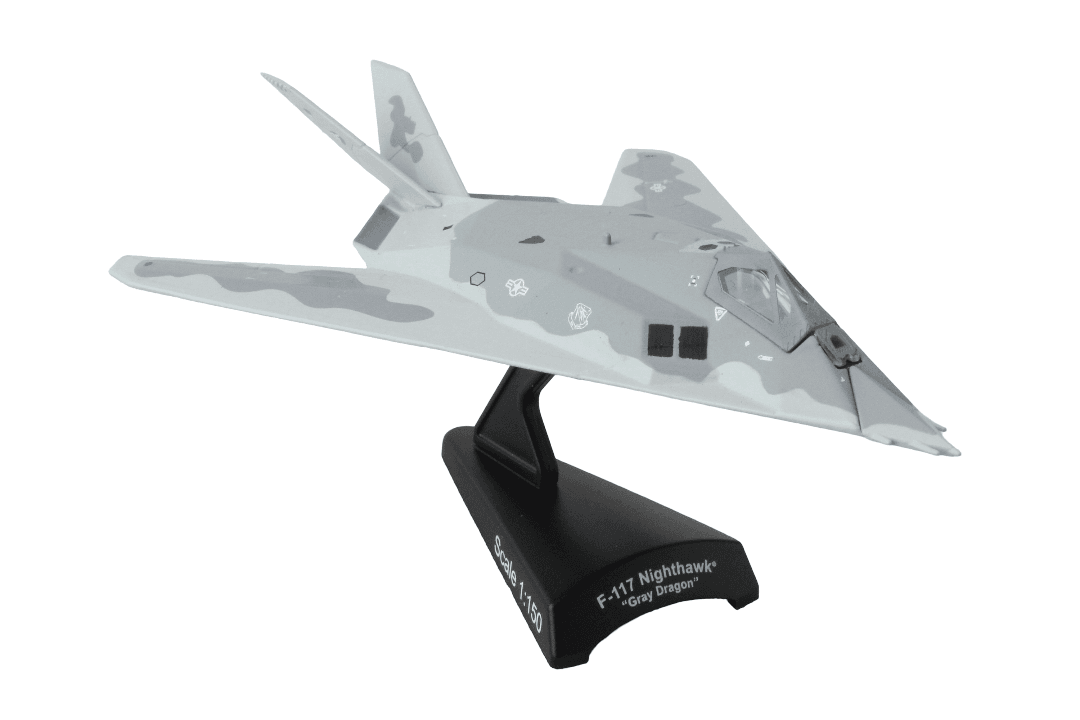 POSTAGE STAMP F-117 USAF NIGHTHAWK® 1/150 GRAY DRAGON The Airplane Shop.