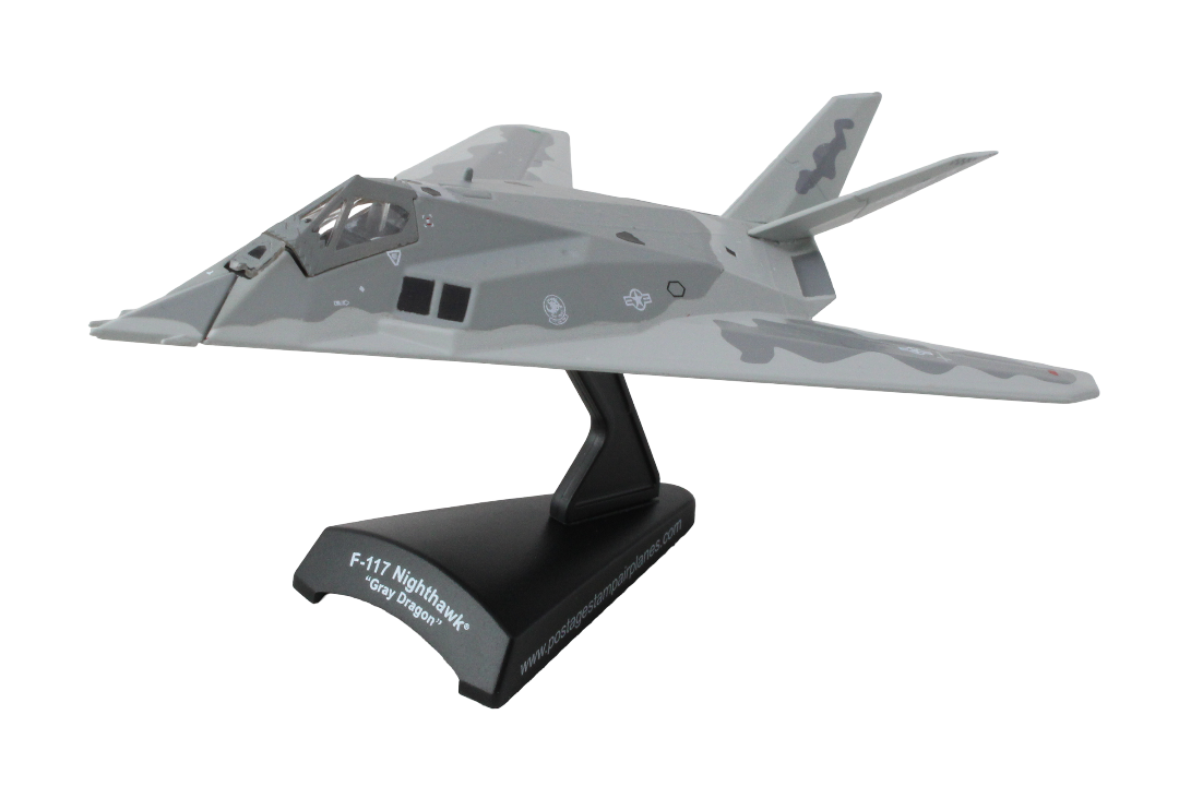 POSTAGE STAMP F-117 USAF NIGHTHAWK® 1/150 GRAY DRAGON